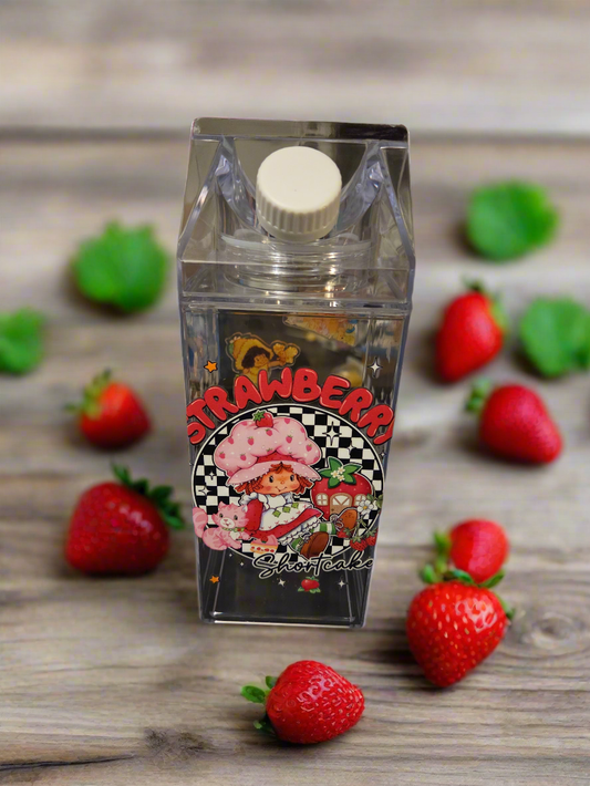 Strawberry shortcake milk cup