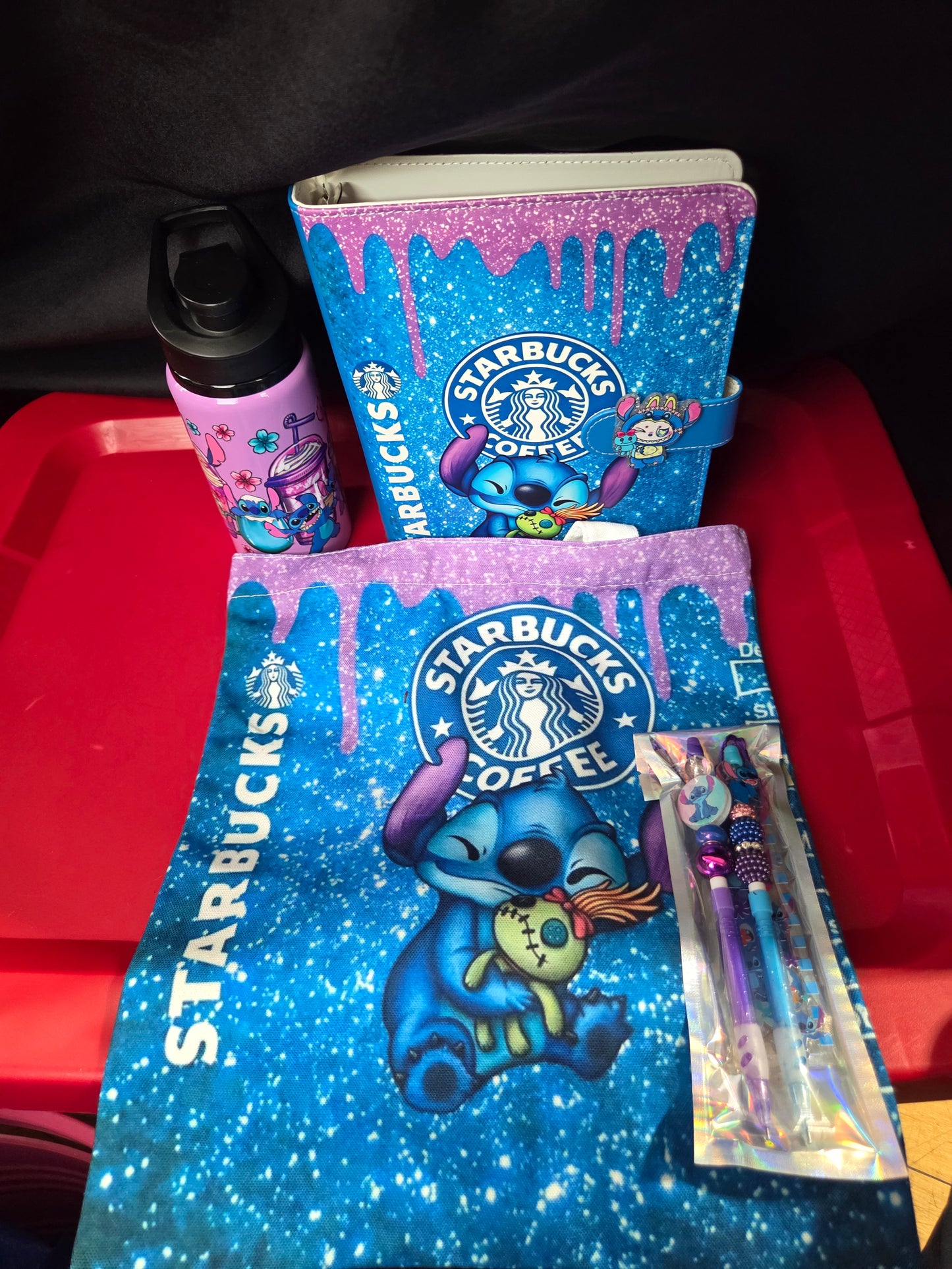 Blue guy Stationary set