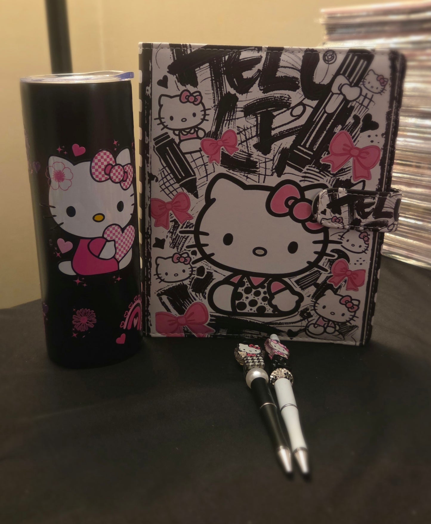 Hk pink and white